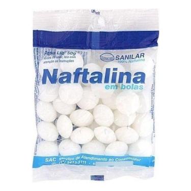 Imagem de Naftalina bolas 50g - sanilar