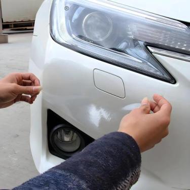 Imagem de Filme Protetor Adesivo De Vinil Transparente Anti-Sujeira Para Carro, 