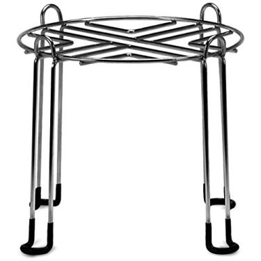 Imagem de Suporte de filtro de água 20,3 cm de altura por 22,8 cm de largura, compatível com Berkey, suporte de aço de bancada para a maioria dos refrigeradores de água de gravidade média – Aço inoxidável de qualidade – Enche óculos, jarros e água, resistente