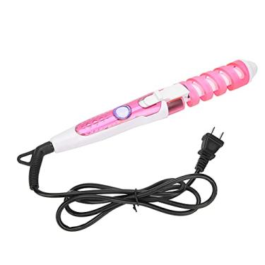 Imagem de Modelador de cabelo elétrico, modelador de cachos em espiral para cabelos longos e curtos, ferramenta profissional de cabeleireiro doméstico para mulheres e Gilrs (plugue dos EUA 100-240V)