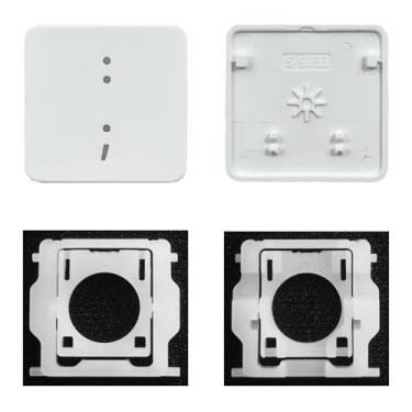 Imagem de GRMTRV Dobradiça individual de substituição para teclado Magic A2438 A2439 A2449 A2450 A3118 A3203 2021-2024 ano (ponto e vírgula/cólon)