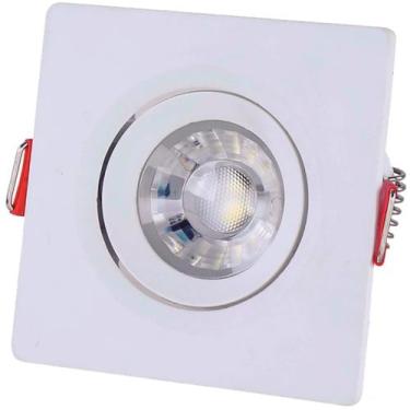 Imagem de Spot LED Tramontina Quadrado 3 W 3000 K Luz Amarela
