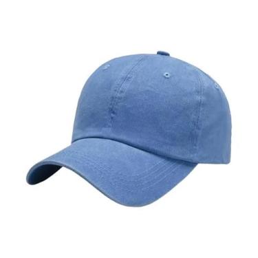 Imagem de Boné de Beisebol Unissex Ajustável - Algodão Lavado, Casual e para Uso