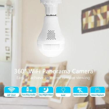 Imagem de Monitores de bebê luz sem fio de segurança doméstica segurança wifi cc