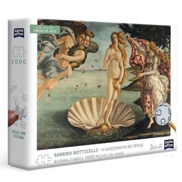 Imagem de Quebra Cabeça Botticelli Nascimento Vênus 1000pç Game Office - Toyster