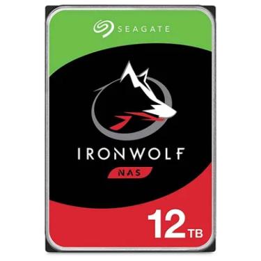 Imagem de HD Interno Seagate Ironwolf, 12TB, Para Nas, 7200rpm, 256mb Cache, Sata 6gb/s - St12000vn0008