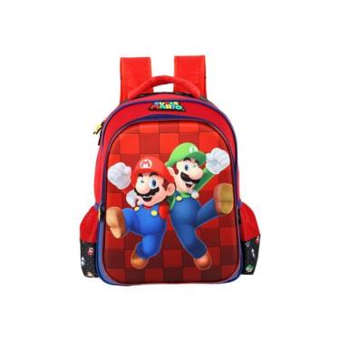 Imagem de Mochila Costas Super Mario Bros Game IS41401 - Luxcel, Un