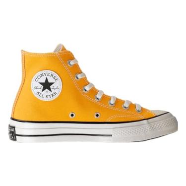 Imagem de Tênis Converse All Star Casual Hi | Cano Médio, Casual, Dia a dia, Moda, Original. (Amarelo Ouro, BR, Adulto, Numérico, 33)