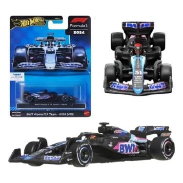 Imagem de  Hot Wheels Premium Carrinho 1:64 Metal Formula 1 BWT Alpine Team A524 #31  - Mattel