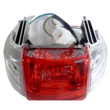 Imagem de Lanterna traseira vermelha phoenix 50 gold shineray