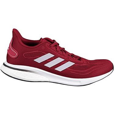 Imagem de adidas Tênis masculino Supernova, Vermelho/prata/branco, 38