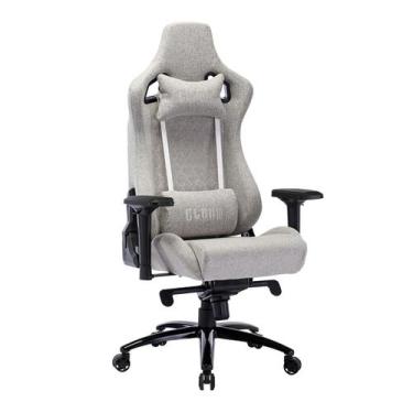 Imagem de Cadeira gamer king heavy duty - silver - CLANM