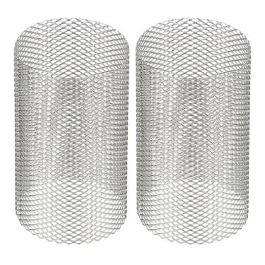 Imagem de PATIKIL 2 peças de malha de filtro OD de 35 mm, tela H de 58 mm em forma de Y, válvula de filtro de filtro de tela de malha de aço inoxidável 304 para bomba de detritos, separação de óleo e água