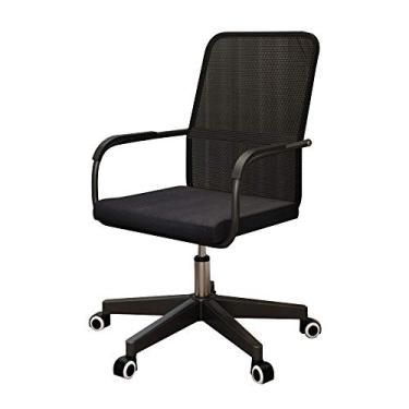 Imagem de Mesa de escritório com encosto alto executivo, altura ajustável, ergonômica, para computador, mesa de escritório giratória para dormitório, capacidade de carga: 150 kg