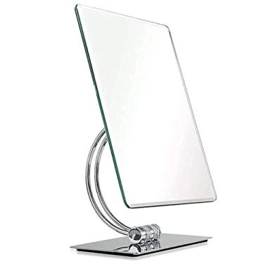 Imagem de Espelho de maquiagem espelho de banheiro espelho de maquiagem de mesa espelho de maquiagem giratório espelho de maquiagem em pé