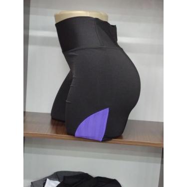 Imagem de Shorts de malhar - Proença moda fitness , G, Roxo