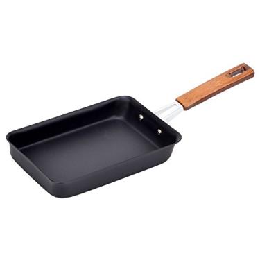Imagem de JapanBargain 1811, Frigideira de Omelete de Ferro Tamago Japonês Tamagoyaki, Retangular, Compatível com Indução, Feita no Japão