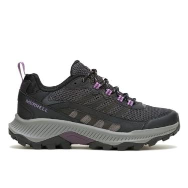 Imagem de Merrell Speed Strike 2 Tênis feminino de caminhada, Preto, 9.5 Wide