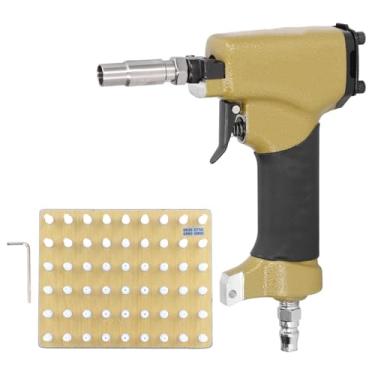 Imagem de HEEPDD Armas DE Sopro DE Ar, Pneumático TACLE FÁCIL DE CONTROLO DE ALUMA DE ALUMA Fácil DE Controlar Muzzle Portátil para Estofamento DE Couro Nan Nan (0960)