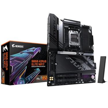 Imagem de Placa Mãe Gigabyte B850 AORUS ELITE WIFI7 (AM5/4xDDR5/HDMI/DP/M.2/USB 3.2)