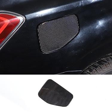 Imagem de Aotumcer Tampa do tanque de combustível, tampa de gás do tanque de gasolina, acabamento da tampa do enchimento de combustível compatível com acessórios externos Subaru Forester 2013-2018, adesivo de