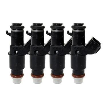 Imagem de 04 Bicos Injetores Originais Honda Fit (9 Furos) Ori Keihin