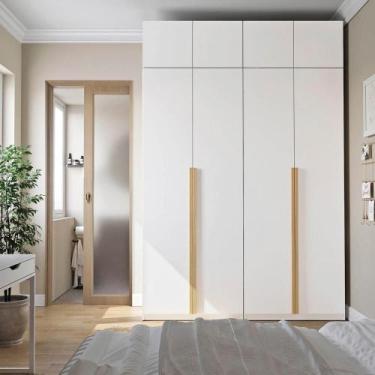 Imagem de Guarda-Roupa Modulado 4 Peças 8 Portas Jade CabeCasa MadeiraMadeira Br