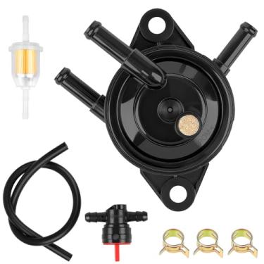 Imagem de Bomba de combustível com filtro e mangueira de óleo compatível com Kohler17HP-25HP Briggs e Stratton John Deere Cub Cadet Kawasaki cortador de grama