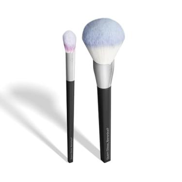 Imagem de Combo Acessórios Berê: Pincel Para Pó + Pincel Para Corretivo