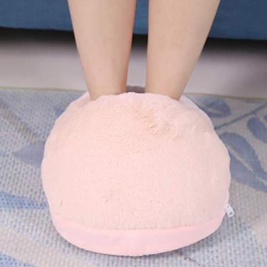 Imagem de Mingzhe Almofada Aquecedora de Pés USB Aquecedor Elétrico Soft Confortável Alívio da Dor Durável para Uso Em Escritório Doméstico (Rósea)