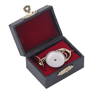 Imagem de RiToEasysports Mini Modelo de Tuba Banhado a Ouro, Modelo de Instrumento Musical Em Miniatura de Latão Banhado a Ouro para Decoração de Mesa e Presentes