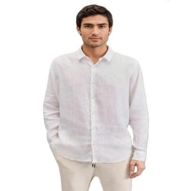 Imagem de Camisa Manga Longa Linho Pienza Reserva-Masculino