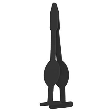 Imagem de Aplicador de cílios Magnético Cílios Postiços Clipe Aço Inoxidável Ferramenta de Cílios Curl para Aplicar Cílios Postiços e Curvar Cílios Naturais Material de Silicone 3 x 10cm (Preta)