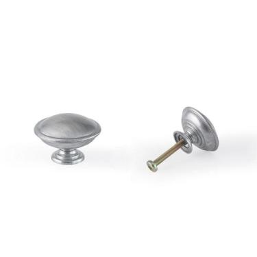 Imagem de Puxador Redondo Em Latão Metal Para Móveis,Porta,Gaveta 10Un - Telis F