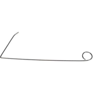 Imagem de Gancho para máquina de tricô, substituição de gancho em formato de 7 de ferro de qualidade premium para marca de cana prateada, acessórios de ferramentas artesanais