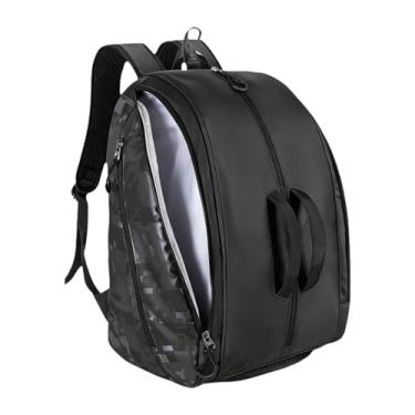 Imagem de Aymzbd Mochila organizadora para raquete de pickleball e padel, ideal para mulheres e homens, Preto