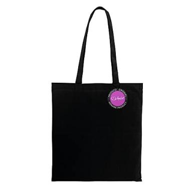 Imagem de Sacola Ecobag em Algodão 37x41cm Asti TopGet (Preto)