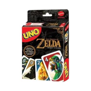 Imagem de Jogo De Tabuleiro UNO Temático De Zelda Para Noite Em Família, Gráfico