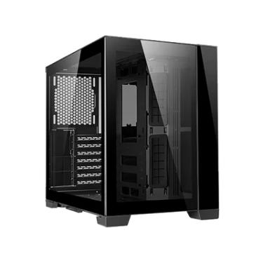 Imagem de Gabinete Gamer Lian Li, Dynamic Mini Itx, Lateral E Frontal Em Vidro Preto, Black - Pc-o11d