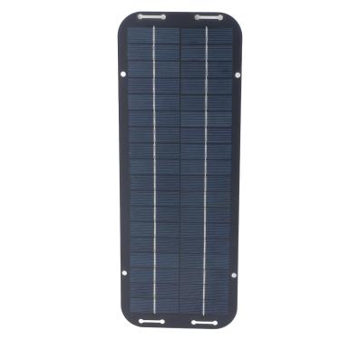 Imagem de GLOGLOW Painel Solar Portátil 12V 5W, Silício Monocristalino, Carregamento Eficiente para Interruptores e Tomadas de RV e Barco