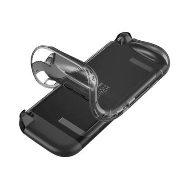 Imagem de Capa Protetora Transparente Para Switch 2 Anti-Risco Absorção De Impac