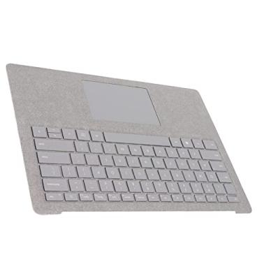Imagem de KIMISS Conjunto de Teclado Substituição de Trackpad Retroiluminado Prateado Sensível para Ajuste para Laptop Macio 1/2 1769/1782 Com Design Fino e Apoio para As Mãos Confortável