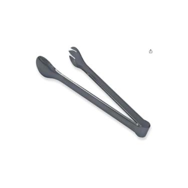 Imagem de Pegador de Massas e Saladas Dentado em Aço Inox, 29cm, Alto Brilho, 115g