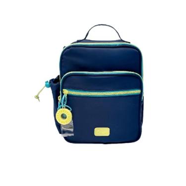 Imagem de PUKET - Lancheira Térmica com Bolso Frontal Azul Marinho Menino