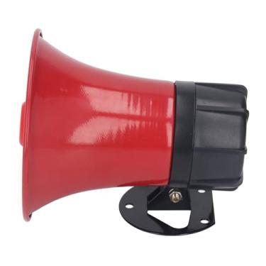 Imagem de Cryfokt Sirene de Advertência da Emergência do Alarme 120dB 30W do Chifre da Segurança para Canteiros de Obras Supermercado (DC12V)