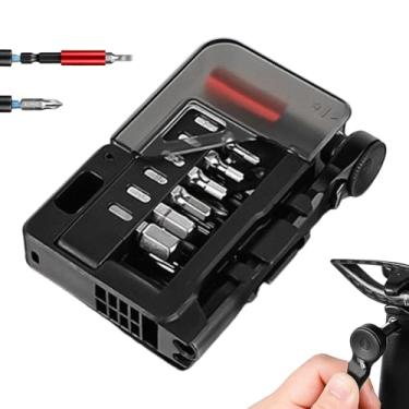 Imagem de Chave De Catraca Para Bicicleta,Kit De Ferramentas Para Manutenção De Ciclismo - Jogo De Chaves Allen Com Catraca - Para Ciclistas, Adultos, Entusiastas E Hobbyists