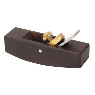 Imagem de FTVOGUE Plaina de Mão Pequena Lâmina de Aço de Alta Velocidade Base Redonda Mini Plaina de Corte de Madeira Com Braçadeira de Cunha de Metal para Chanfrar Madeira