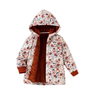 Imagem de Jaqueta Com Capuz Para Mulheres E Crianças, Estampa Floral Completa, F