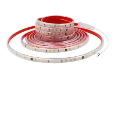 Imagem de Fita Led Direta 127v 5 metros Para Perfil Led Não Precisa Fonte Acompanha Rabicho 7W/Metro 6000K Branco-Frio