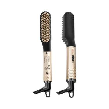 Imagem de Escova Para Barba E Pente Alisador Multifuncional, Modelador De Cabelo